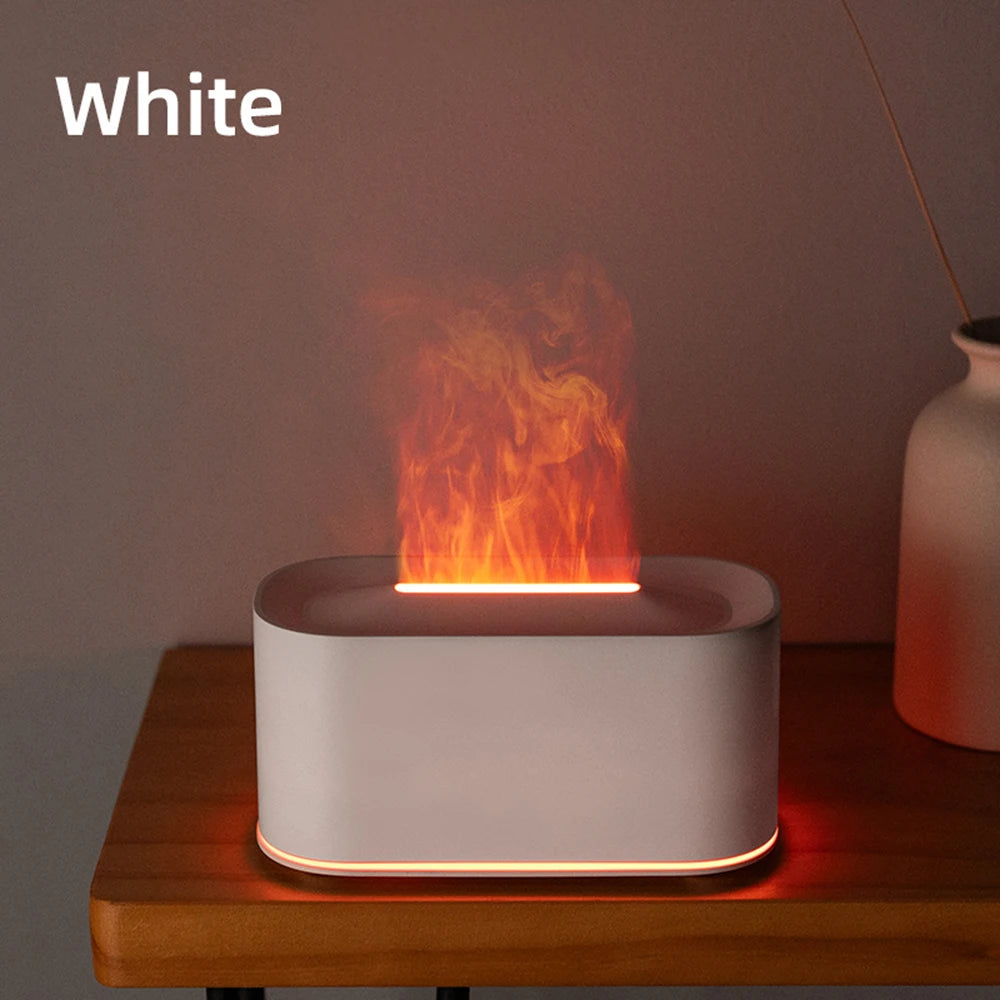 Aromatherapy Diffuser with Flame Effect