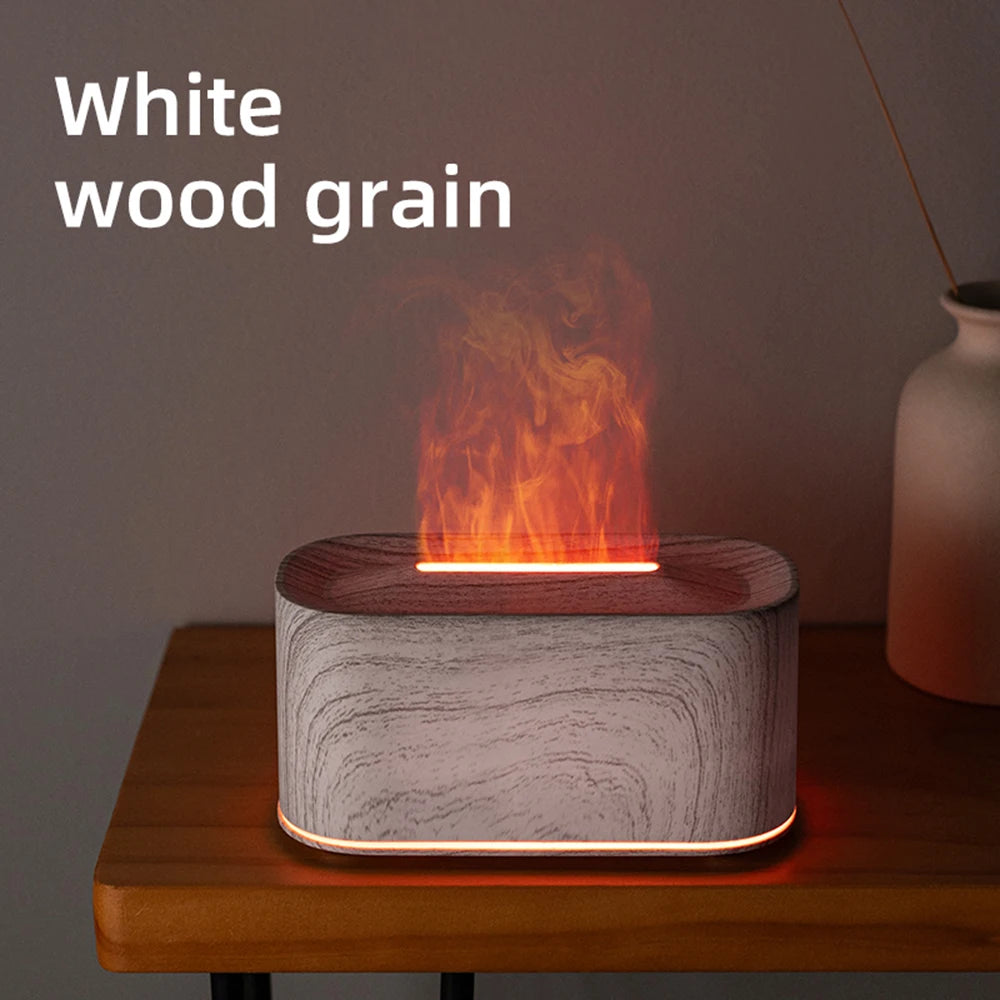 Aromatherapy Diffuser with Flame Effect