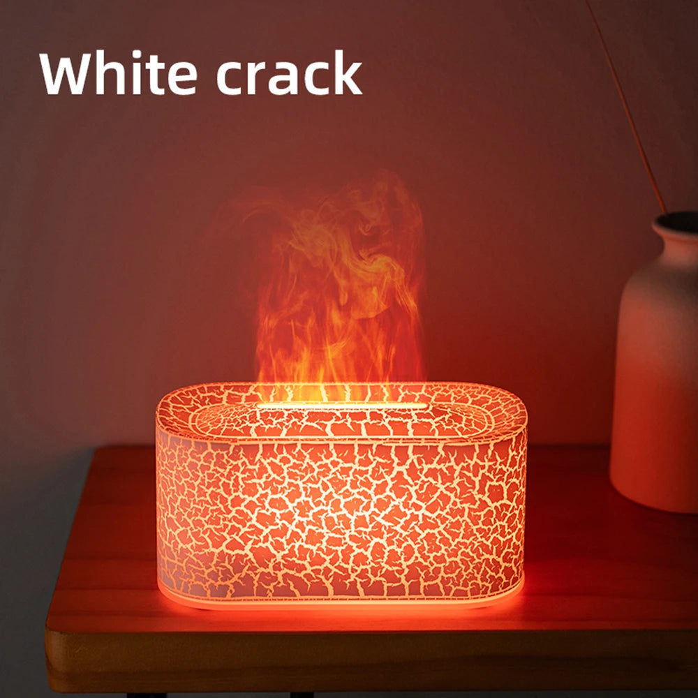 Aromatherapy Diffuser with Flame Effect